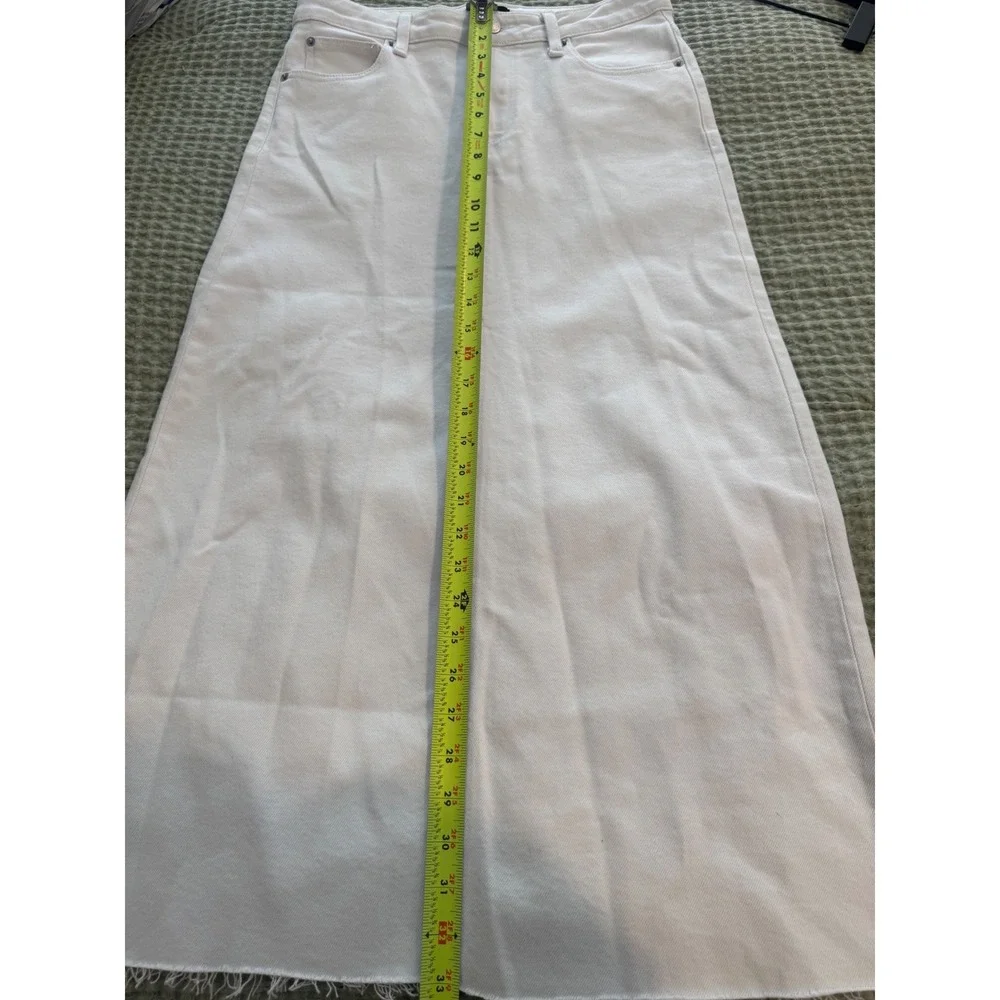 Quince white denim